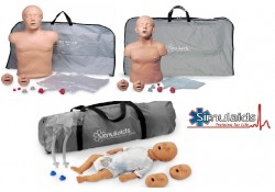 Simulaids/Nasco - CPR Manken Aile Seti (Yetişkin Çocuk ve Bebek)